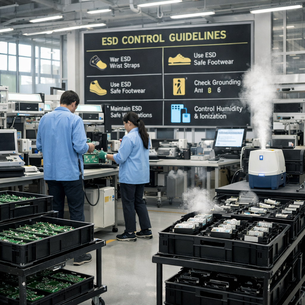 Practical Strategies for ESD Control in Plastics: Causes and Countermeasures