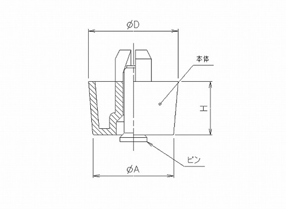 One-touch support 2 pieces C type