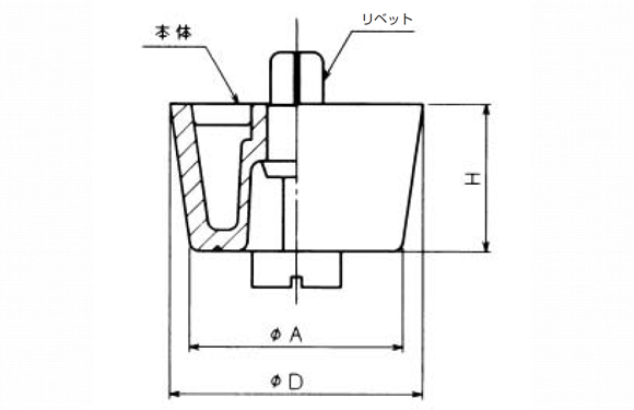One-touch support A type