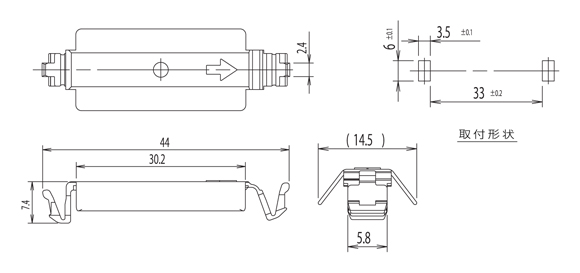 Side Pull FFC Clamp 2 Side Pull FFC Clamp 2