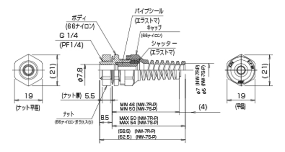 Super seal NW-7 protector type