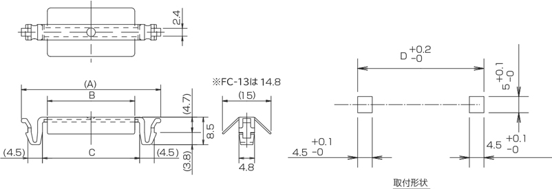 side-pull-ffc-clamp-drawing