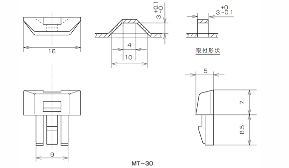 sidesnap-band-fixture-drawing
